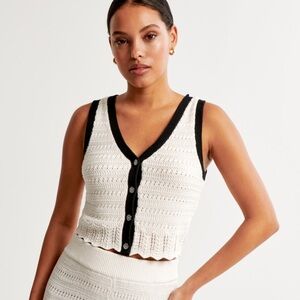 Abercrombie knit vest